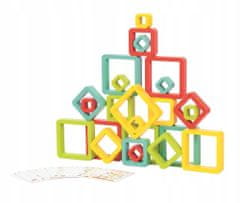 Lelin Balanční puzzle Geometrická hra