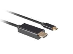 Roline Lanberg USB-C(M)->HDMI(M) kabel 3m 4K 60Hz černá