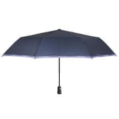 Perletti Technology, Automatický skládací deštník Bordo/tmavomodrý, 21765