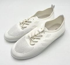 Prety Dámská plátěná obuv - bílá 17W11-2 Bílá 36