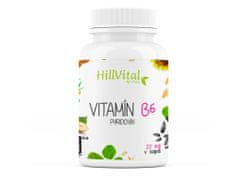 Hillvital Vitamín B6, 100 kapslí