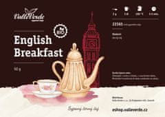 Valle Verde English Breakfast - BIO 50 g sypaný čaj