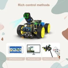 Yahboom Raspbot programovatelné robotické auto AI vision