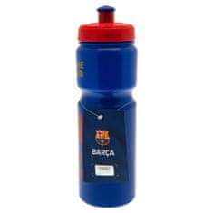 FotbalFans Sportovní láhev na pití FC Barcelona, modrá, push/pull víčko, 750 ml