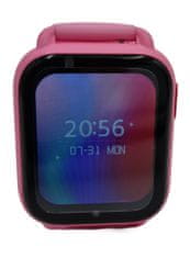 Klarion Dětské růžové 4G smart hodinky KLT7-2024 8GB s GPS