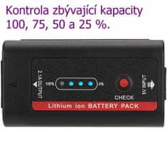Batmax NP-F980Exp Li-Ion USB dobíjecí baterie řady L pro Sony NP-F970/F960 (9600 mAh)