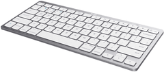 Trust Basics keyboard, stříbrná (24651)