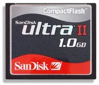 SanDisk Compact Flash Ultra® II 1 GB