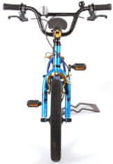 Dětské kolo Cool Rider – chlapecké – 16 palcové – modré – dvě ruční brzdy – smontované na 95 %