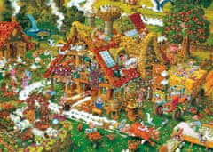 Heye Puzzle Cartoon Classics: Veselá farma 1000 dílků