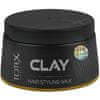 Totex Clay Hair Styling Wax - matný stylingový vosk na vlasy, silná, matná fixace účesu, vyživuje vlasy díky obsahu vitamínu E, 150ml