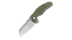 Kizer V3488C2 C01cMini Sheepdog Green kapesní nůž 6,7 cm, zelená, G10