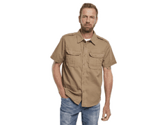 BRANDIT košile Vintage Shirt shortsleeve Camel Velikost: 6XL