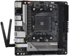 ASRock A520M-ITX/AC / AMD A520 / AM4 / 2x DDR4 DIMM / DP / HDMI / USB-C / WiFi / Mini-ITX
