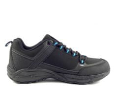 softshell obuv 1096 black blue 43