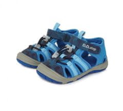 D-D-step sandály G065 modrá 338A 20