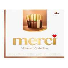Merci Finest Selection čokoládová kolekce Mousse Au Chocolat 210g