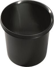 Helit Odpadkový koš "Linear", černá, H6105795