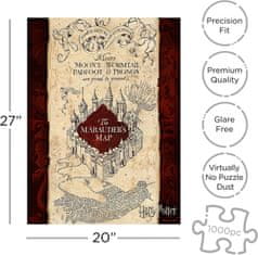 Aquarius Puzzles Puzzle Harry Potter: Pobertův plánek 1000 dílků