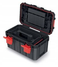 Ostatní Plastový kufr, box na nářadí X-BLOCK SOLID TOOLBOX ALU LOG KXSA4530F