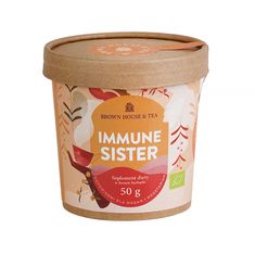 Brown House & Tea Brown House & Tea - Immune Sister - doplněk stravy na podporu imunity 50g