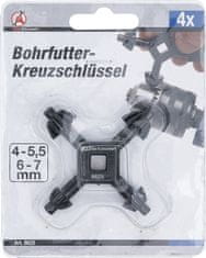 Kraftmann Klička pro vrtačkové sklíčidlo, velikost 13-17 mm, univerzální 4v1 - BGS 8625