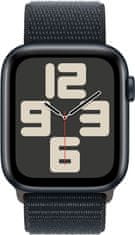 Apple Watch SE 2023, 44mm, Midnight, Midnight Sport Loop