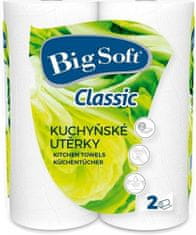 Big Soft Kuchyňské papírové utěrky Big Soft Classic 2vr./2 role