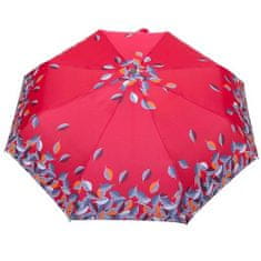 Parasol Skládací deštník Listí, červená