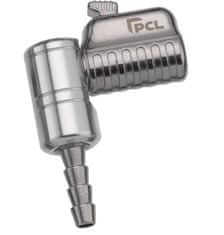 PCL Koncovka na huštění pneu zahnutá, průměr 8 mm, otočná, extra pevná - PCL
