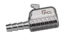 PCL Koncovka na huštění pneu rovná, průměr 8 mm, otočná, extra pevná - PCL