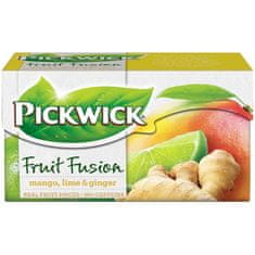 Pickwick Ovocný čaj mango s limetkou a zázvorem 35g (20x1,75g)