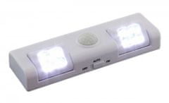 APT XZ1808 Osvětlení s pohybovým senzorem 8 LED, 3x AA - bílé