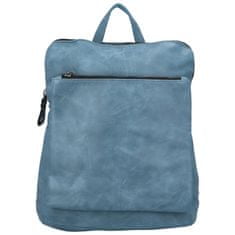 Urban Style Praktický dámský koženkový kabelko/batůžek Reyes, světle modrá