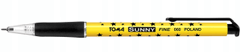BTS Automatické kuličkové pero černé s hvězdičkami 0,7 mm
