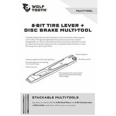 Wolf Tooth nářadí 8-BIT Tire Lever + Disc Brake Multi-Tool
