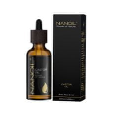 Nanoil ricinový olej ricinový olej pro péči o vlasy a tělo 50 ml