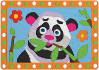 Kids DO Kreativní sada na 3D malování hlínou - Panda 20 X 29 cm