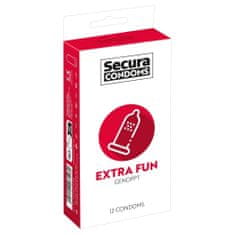 Secura kondomy Extra Fun 12 ks