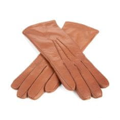 Bohemia Dámské hnědé kožené rukavice