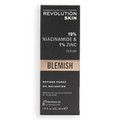 Revolution Skincare Sérum na rozšířené póry se zinkem (Blemish and Pore Refining Serum) 30 ml