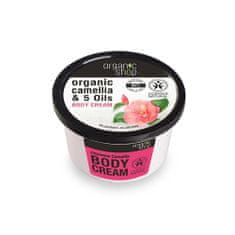 Organic Shop japanese camellia body cream omlazující tělový krém camellia & 5 oils 250ml