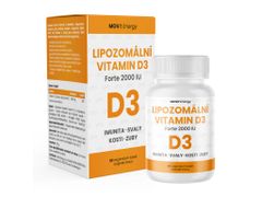 MOVit Energy MOVit Lipozomální Vitamin D3 Forte 2000 IU, 60 veganských kapslí