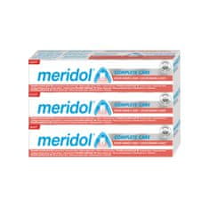 Meridol Complete Care citlivé dásně a zuby zubní pasta 3x 75 ml