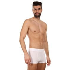 Gino Pánské boxerky bezešvé bambusové bílé (53005) - velikost L