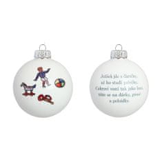 Decor By Glassor Set 6 vánočních ozdob Josef Lada dětem s říkadly