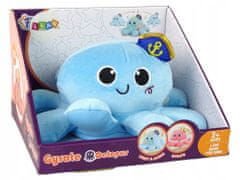 Lean-toys Maskot Chobotnice Světla Zvuky Modrá