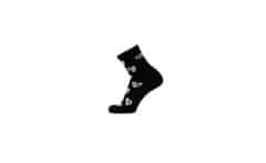 Sportovní ponožky KOSTKA Love černé Velikost EUR 39-40
