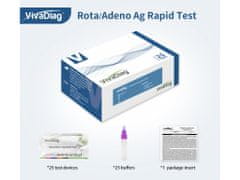 VivaDiag 25x 2v1 Rotavirus/Adenovirus test - VivaDiag