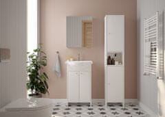 PSB Koupelnová skříňka s umyvadlem 50 cm stojící Diana